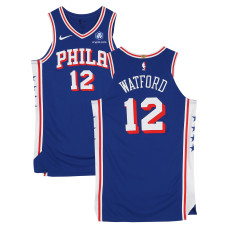 Игровая джерси Trendon Watford Philadelphia 76ers Fanatics Authentic #12 Royal Nike vs. Cleveland Cavaliers on March 9, 2026 - Size 50+6