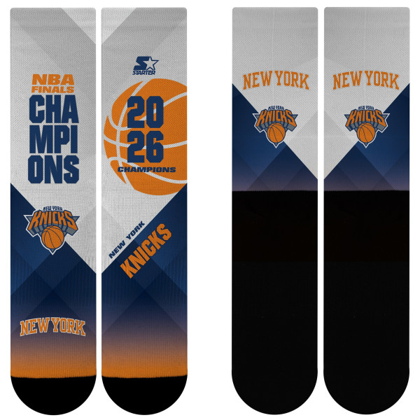 Подростковая New York Knicks Starter 2026 NBA Finals Champions Crew Socks