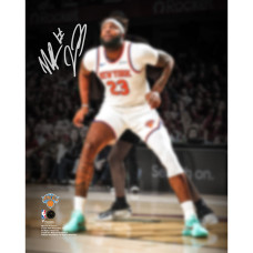 Фото с автографом Mitchell Robinson New York Knicks Fanatics Authentic 2026 NBA Finals Champions 8 x 10 Action Spotlight