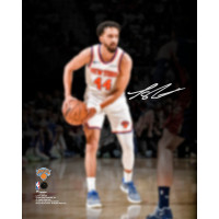Фото с автографом Landry Shamet New York Knicks Fanatics Authentic 2026 NBA Finals Champions 8 x 10 Action Spotlight