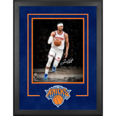 Фото с автографом Josh Hart New York Knicks Fanatics Authentic 2026 NBA Finals Champions Deluxe Framed 16 x 20 Action Spotlight