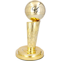 OG Anunoby New York Knicks Autographed Fanatics Authentic 2026 NBA Finals Champions 12 Larry O'Brien Replica Trophy