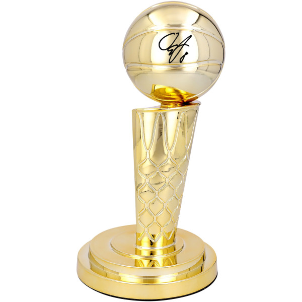 OG Anunoby New York Knicks Autographed Fanatics Authentic 2026 NBA Finals Champions 12 Larry O'Brien Replica Trophy