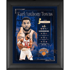 Karl-Anthony Towns New York Knicks Fanatics Authentic 2026 NBA Finals Champions Framed 13 x 16 Collage