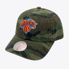 Бейсболка New York Knicks Mitchell & Ness Camo Basic Dad