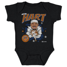 Детская New York Knicks Josh Hart 500 Level Black Retro Caricature Bodysuit
