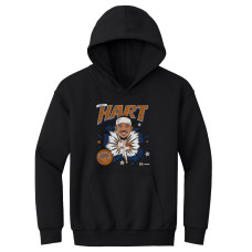 Подростковая New York Knicks Josh Hart 500 Level Black Retro Caricature Hoodie