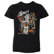 Детская San Antonio Spurs 500 Level Black Starting 5 T-Shirt