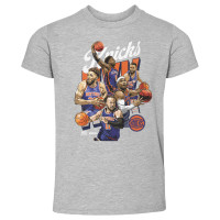 Детская New York Knicks 500 Level Heather Gray Starting 5 T-Shirt