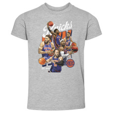 Детская New York Knicks 500 Level Heather Gray Starting 5 T-Shirt