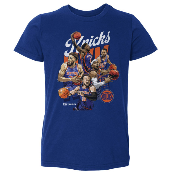 Детская New York Knicks 500 Level Blue Starting 5 T-Shirt
