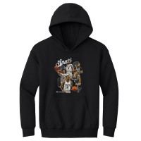 Подростковая San Antonio Spurs 500 Level Black Starting 5 Hoodie