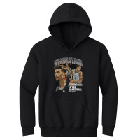 Подростковая San Antonio Spurs Victor Wembanyama 500 Level Black Signature Hoodie