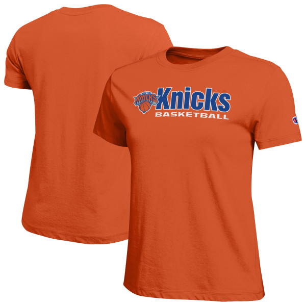 Женская Футболка New York Knicks Champion Orange Basketball