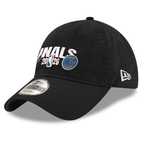 Бейсболка New Era Black San Antonio Spurs vs. New York Knicks 2026 NBA Finals Matchup 9TWENTY