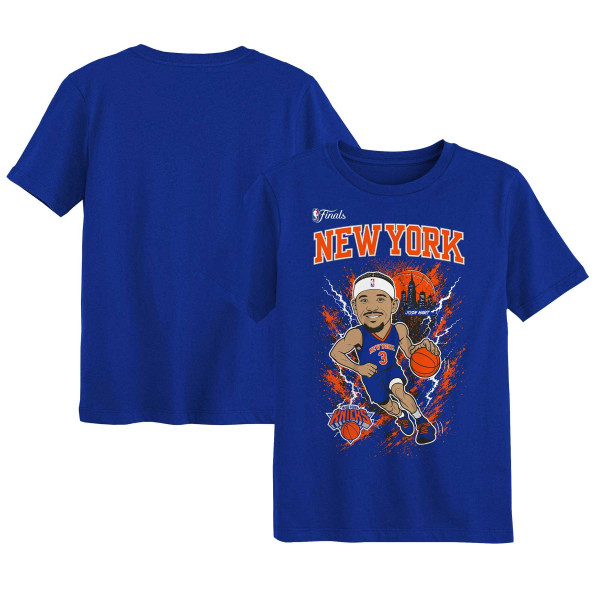 Футболка Preschool New York Knicks Josh Hart Outerstuff Blue 2026 NBA Finals