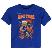 Детская New York Knicks Josh Hart Outerstuff Blue 2026 NBA Finals T-Shirt