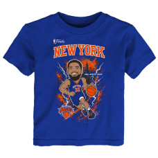 Детская New York Knicks Karl-Anthony Towns Outerstuff Blue 2026 NBA Finals T-Shirt