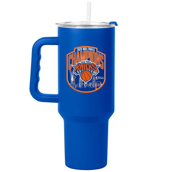 Термос New York Knicks Logo Brands 2026 NBA Finals Champions 40oz. Powder Coat