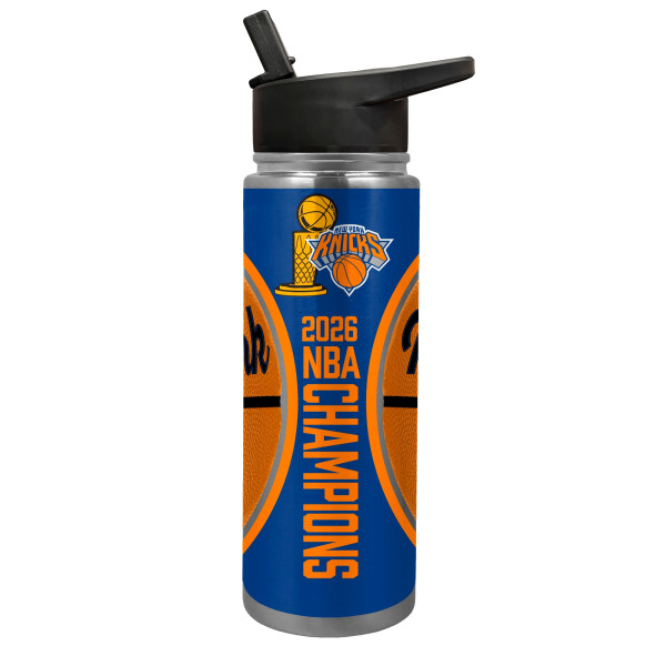 Бутылка New York Knicks Great American Products 2026 NBA Finals Champions 24oz. Jr