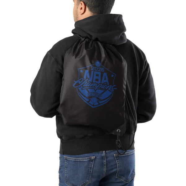 New York Knicks FOCO 2026 NBA Finals Champions Drawstring Backpack