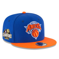 Детская бейсболка New York Knicks New Era Blue/Orange 2026 NBA Finals Champions 9FIFTY