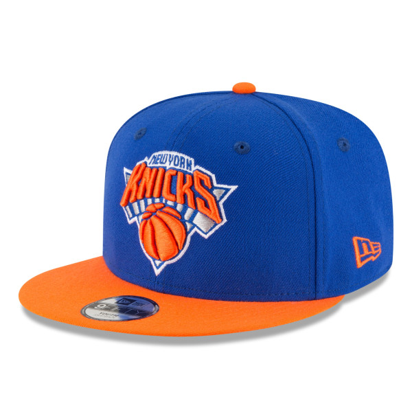 Детская бейсболка New York Knicks New Era Blue/Orange 2026 NBA Finals Champions 9FIFTY