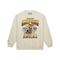Свитшот New York Knicks Mitchell & Ness Cream 2026 NBA Finals Champions