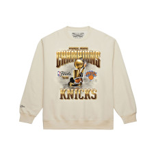 Свитшот New York Knicks Mitchell & Ness Cream 2026 NBA Finals Champions