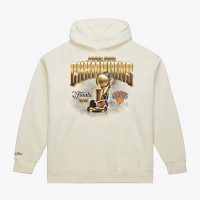 Толстовка New York Knicks Mitchell & Ness Cream 2026 NBA Finals Champions