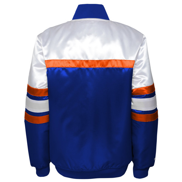 Куртка Preschool New York Knicks Mitchell & Ness Blue Head Coach Satin Full-Snap