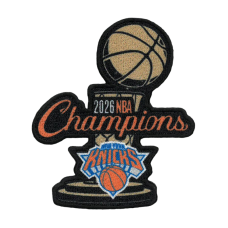 New York Knicks 2026 NBA Finals Champions Trophy Patch
