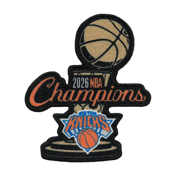 New York Knicks 2026 NBA Finals Champions Trophy Patch