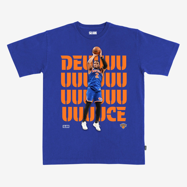 Футболка Unisex New York Knicks Miles McBride SLAM Blue