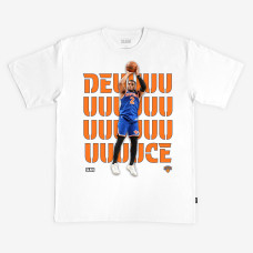 Футболка Unisex New York Knicks Miles McBride SLAM White