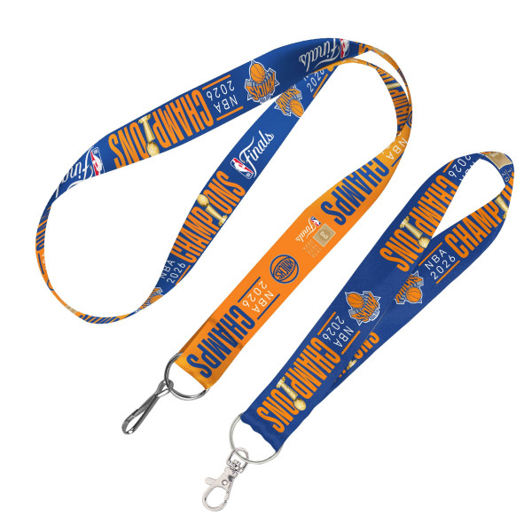 Ланьярд New York Knicks WinCraft 2026 NBA Finals Champions Two-Pack