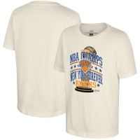 Детская футболка New York Knicks Stadium Essentials Natural 2026 NBA Finals Champions No Regrets