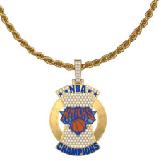 Кулон New York Knicks GLD 2026 NBA Finals Champions Logo