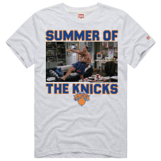 Футболка Unisex New York Knicks x Seinfeld Homage Ash Summer of the Knicks Tri-Blend