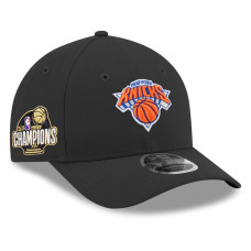 Бейсболка New York Knicks New Era Black 2026 NBA Finals Champions 9FORTY