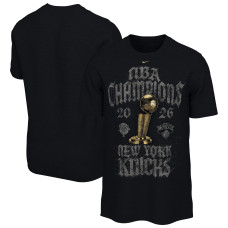 Футболка Unisex New York Knicks Nike Black 2026 NBA Finals Champions Locker Room