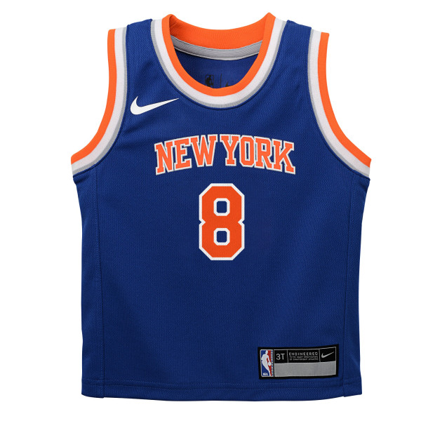 Джерси для малыша New York Knicks OG Anunoby Nike Blue Swingman Swingman - Icon Edition
