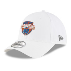Бейсболка New York Knicks New Era White 2026 NBA Finals Champions 9FORTY