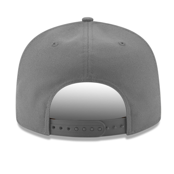 Бейсболка New York Knicks New Era Gray 2026 NBA Finals Champions Locker Room Replica 9FIFTY