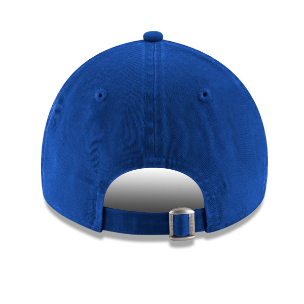 Бейсболка Unisex New York Knicks New Era Blue 2026 NBA Finals Champions Locker Room Replica 9TWENTY