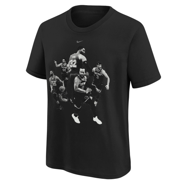 Детская футболка New York Knicks Nike Black Players