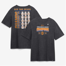 Футболка New York Knicks Charcoal 2026 NBA Finals Champions Roster