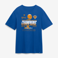 Футболка New York Knicks Blue 2026 NBA Finals Champions Trophy