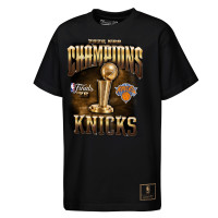 Детская New York Knicks Mitchell & Ness Black 2026 NBA Finals Champions T-Shirt