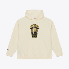 Толстовка New York Knicks Mitchell & Ness Cream 2026 NBA Finals Champions Gold Coffee Cup